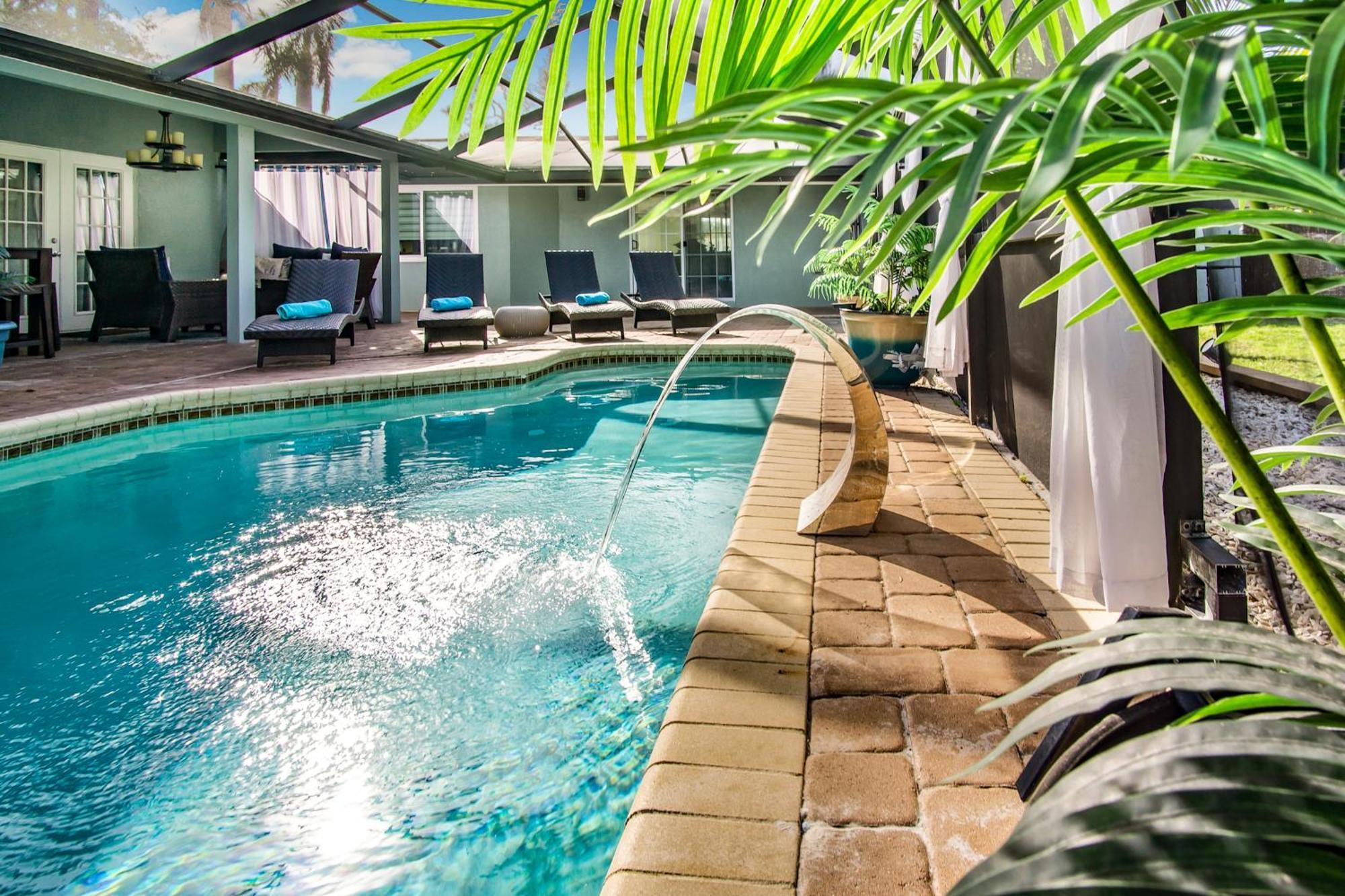 Beach Cottage With Heated Pool Just Off Siesta Key Σεϊρασότα Εξωτερικό φωτογραφία