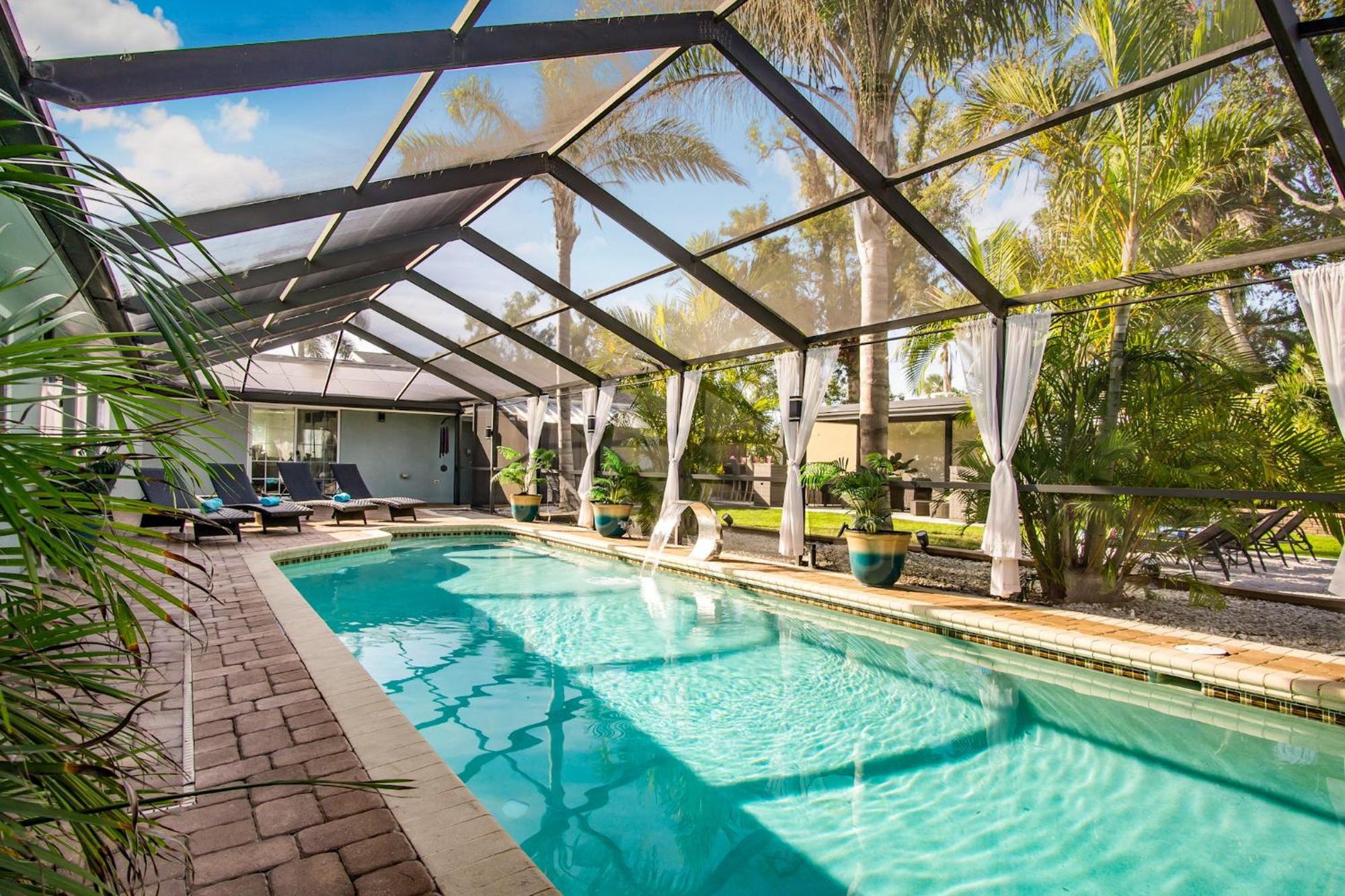 Beach Cottage With Heated Pool Just Off Siesta Key Σεϊρασότα Εξωτερικό φωτογραφία